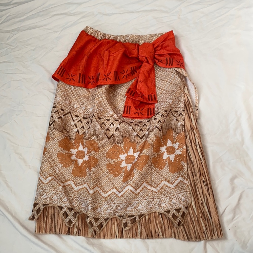 Disney Moana costume skirt
